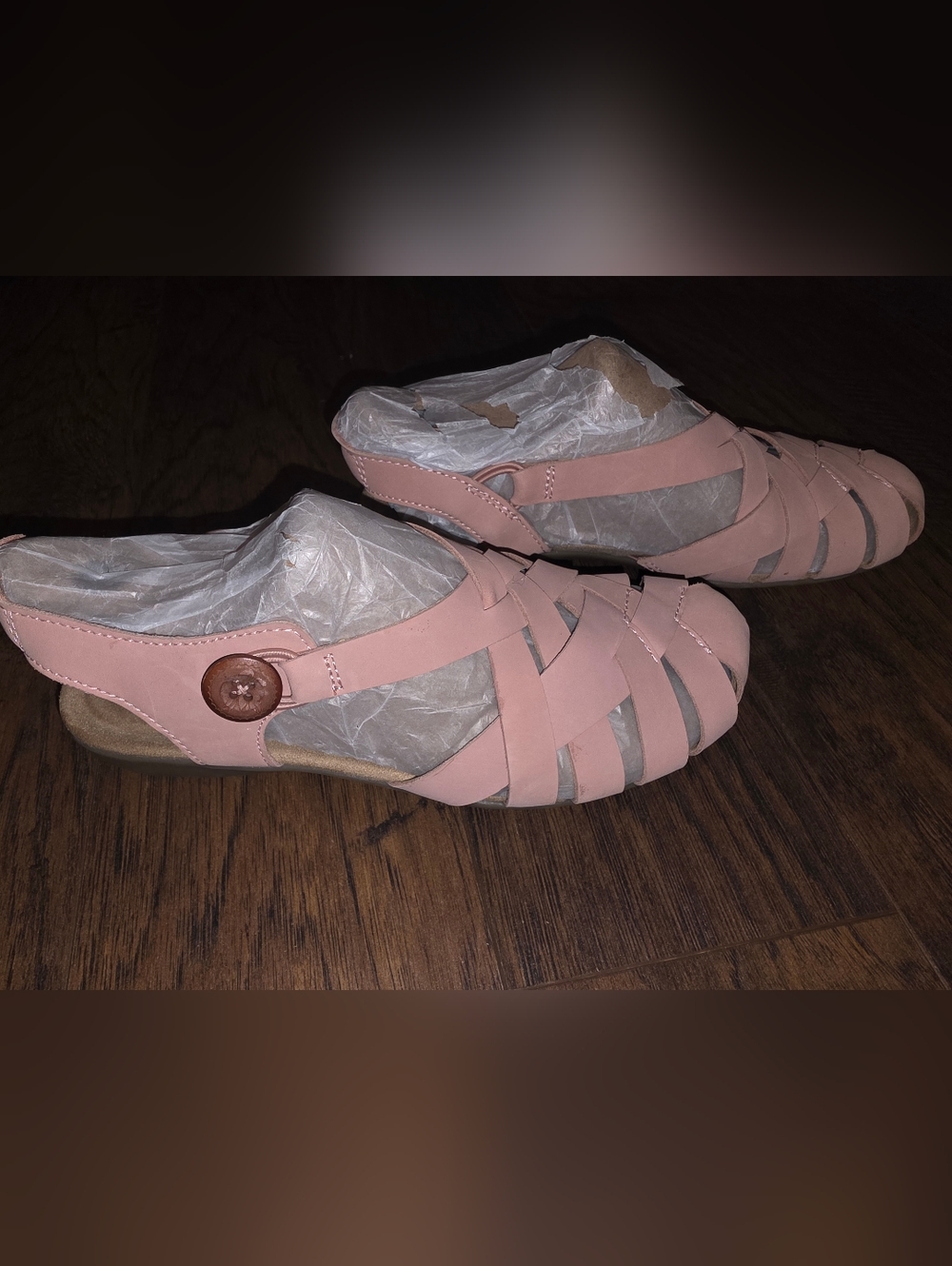 Earth Pink Fisherman Sandals